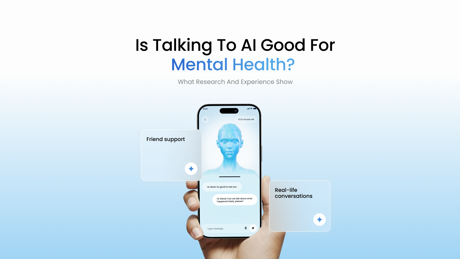 Is Talking to AI Good for Mental Health? What Research and Experience Show